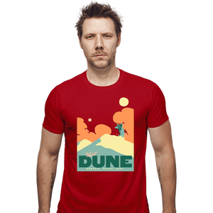 Shirts Fitted Shirts, Mens / Small / Red Visit Dune
