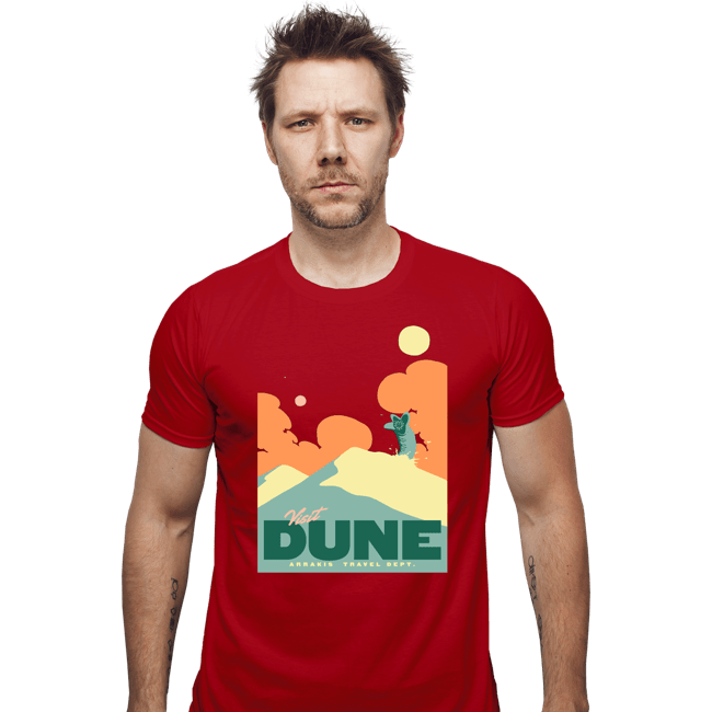 Shirts Fitted Shirts, Mens / Small / Red Visit Dune