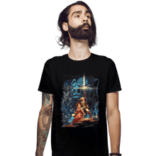 Load image into Gallery viewer, Secret_Shirts Fitted Shirts, Mens / Small / Black Zelda Wars
