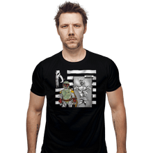 Load image into Gallery viewer, Shirts Fitted Shirts, Mens / Small / Black So Fett, So Freeze
