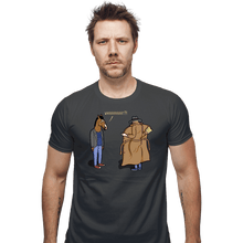 Load image into Gallery viewer, Shirts Fitted Shirts, Mens / Small / Charcoal Trench Coat
