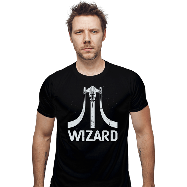 Secret_Shirts Fitted Shirts, Mens / Small / Black Wizard