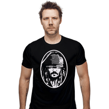 Load image into Gallery viewer, Daily_Deal_Shirts Fitted Shirts, Mens / Small / Black God Save The Pirate
