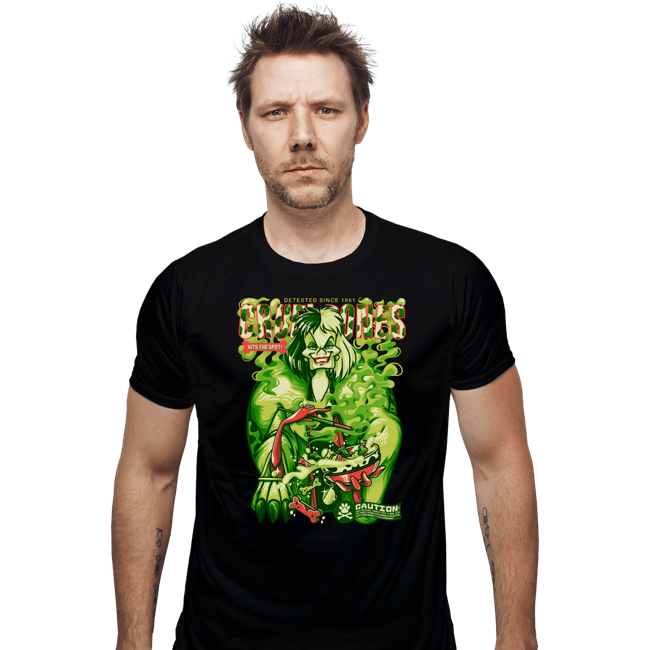 Daily_Deal_Shirts Fitted Shirts, Mens / Small / Black Cruel Bones