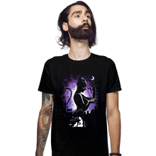 Load image into Gallery viewer, Shirts Fitted Shirts, Mens / Small / Black The Cat

