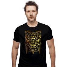 Load image into Gallery viewer, Daily_Deal_Shirts Fitted Shirts, Mens / Small / Black The Twilight Hero

