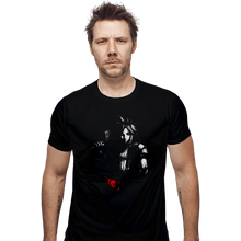 Load image into Gallery viewer, Shirts Fitted Shirts, Mens / Small / Black Cloud Strife Ink

