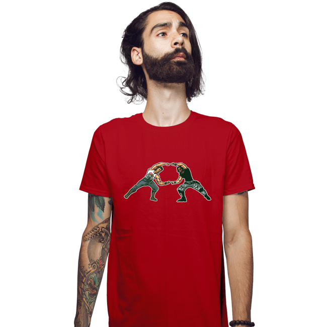 Shirts Fitted Shirts, Mens / Small / Red 80s Fusion