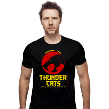 Load image into Gallery viewer, Daily_Deal_Shirts Fitted Shirts, Mens / Small / Black Thundercats Japan
