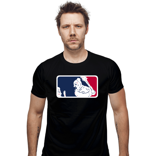 Shirts Fitted Shirts, Mens / Small / Black Major Clown League