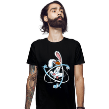 Load image into Gallery viewer, Daily_Deal_Shirts Fitted Shirts, Mens / Small / Black Cartoon Science
