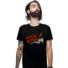 Load image into Gallery viewer, Shirts Fitted Shirts, Mens / Small / Black Bada Bing
