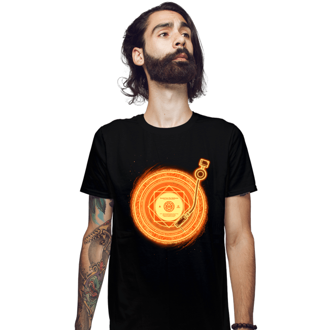 Daily_Deal_Shirts Fitted Shirts, Mens / Small / Black Sounds From The Multiverse