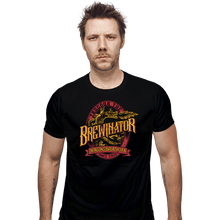 Load image into Gallery viewer, Secret_Shirts Fitted Shirts, Mens / Small / Black Brewinator IPA
