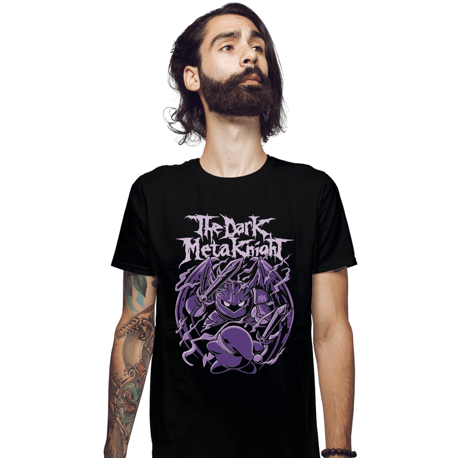 Shirts Fitted Shirts, Mens / Small / Black Heavy Meta Knight
