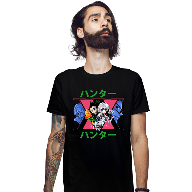 Secret_Shirts Fitted Shirts, Mens / Small / Black HxH