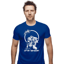 Load image into Gallery viewer, Secret_Shirts Fitted Shirts, Mens / Small / Royal Blue The Interstellar Bounty Hunter
