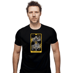 Shirts Fitted Shirts, Mens / Small / Black Tarot The Lovers