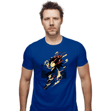 Load image into Gallery viewer, Daily_Deal_Shirts Fitted Shirts, Mens / Small / Royal Blue Fastest Dude
