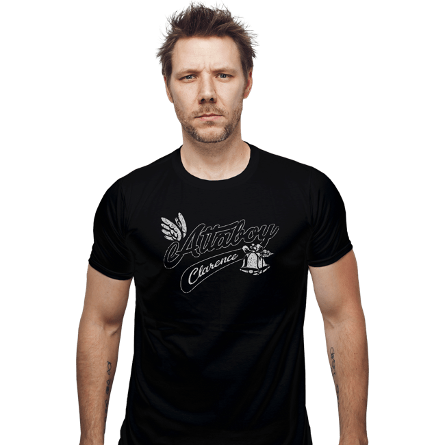 Shirts Fitted Shirts, Mens / Small / Black Attaboy Clarence