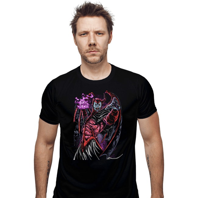 Daily_Deal_Shirts Fitted Shirts, Mens / Small / Black Dungeon's Dark Lord