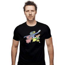 Load image into Gallery viewer, Daily_Deal_Shirts Fitted Shirts, Mens / Small / Black The Duck  Knight
