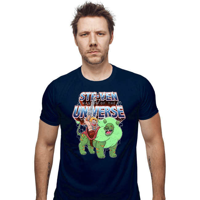 Secret_Shirts Fitted Shirts, Mens / Small / Navy Steven Of The Universe