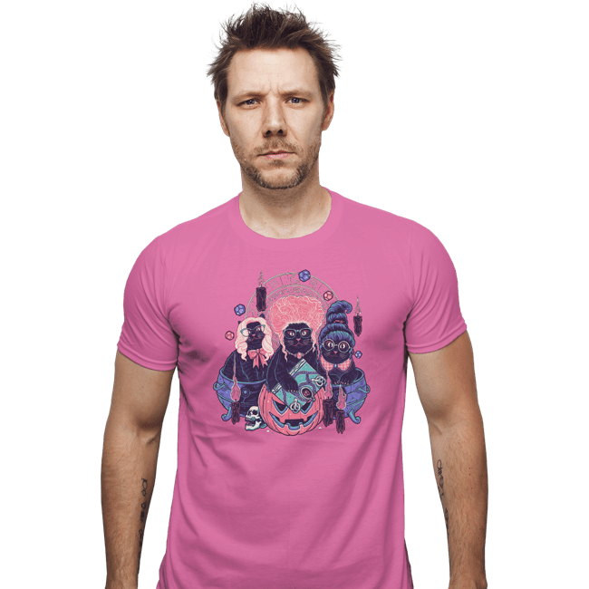 Daily_Deal_Shirts Fitted Shirts, Mens / Small / Azalea Hocus Pawcus