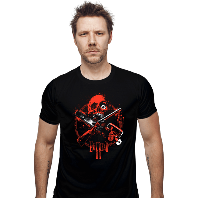 Daily_Deal_Shirts Fitted Shirts, Mens / Small / Black EDII Crossbone