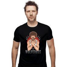 Load image into Gallery viewer, Daily_Deal_Shirts Fitted Shirts, Mens / Small / Black The Wolveross
