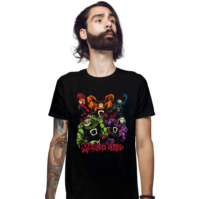 Secret_Shirts Fitted Shirts, Mens / Small / Black Morgue Stars Sale