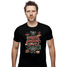 Load image into Gallery viewer, Daily_Deal_Shirts Fitted Shirts, Mens / Small / Black Monsters, Dungeons &amp; Dice
