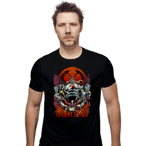 Secret_Shirts Fitted Shirts, Mens / Small / Black Ancient Spiritsd