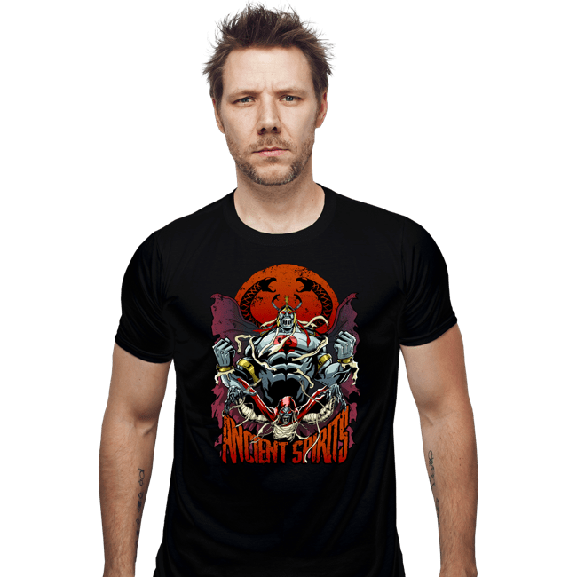 Secret_Shirts Fitted Shirts, Mens / Small / Black Ancient Spiritsd