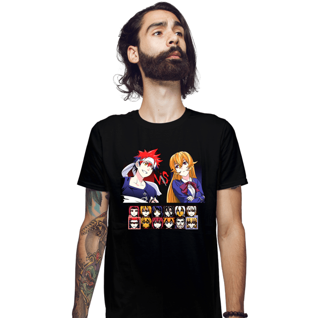 Shirts Fitted Shirts, Mens / Small / Black Foodwars