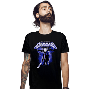 Daily_Deal_Shirts Fitted Shirts, Mens / Small / Black Metal Slash