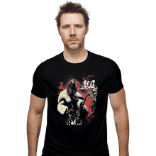Load image into Gallery viewer, Shirts Fitted Shirts, Mens / Small / Black Devil Woman
