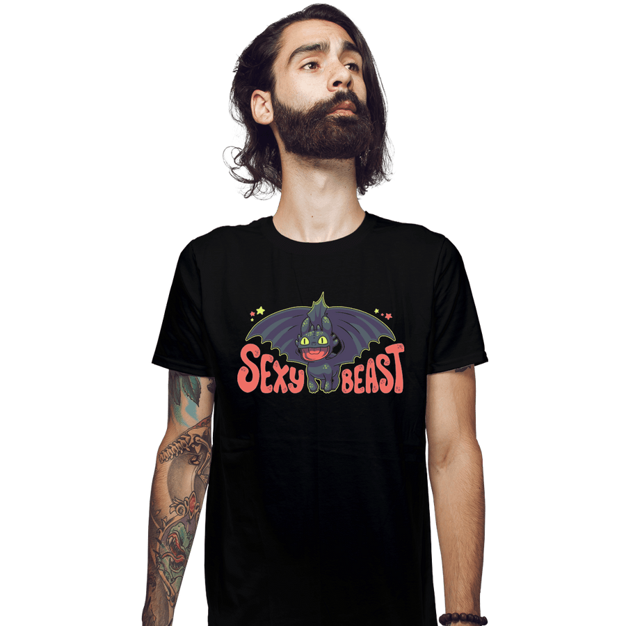 Secret_Shirts Fitted Shirts, Mens / Small / Black Sexy Beast Secret Sale