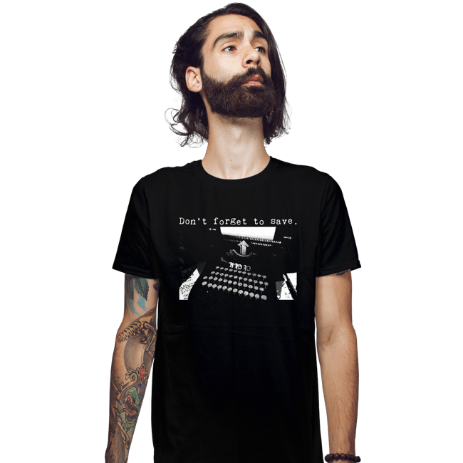 Daily_Deal_Shirts Fitted Shirts, Mens / Small / Black Don't Forget To Save