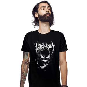 Shirts Fitted Shirts, Mens / Small / Black Venom Metal