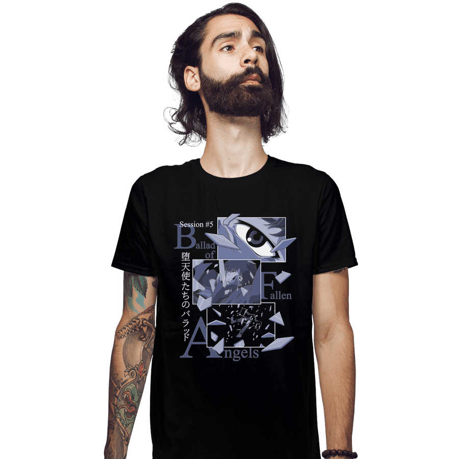 Shirts Fitted Shirts, Mens / Small / Black Ballad Of Fallen Angels