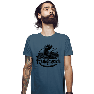 Secret_Shirts Fitted Shirts, Mens / Small / Indigo Blue The Princess