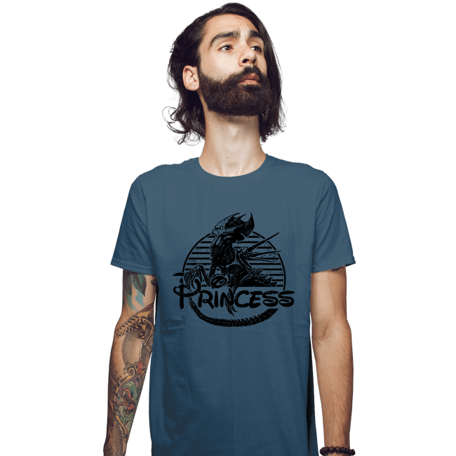 Secret_Shirts Fitted Shirts, Mens / Small / Indigo Blue The Princess