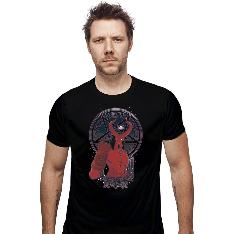 Shirts Fitted Shirts, Mens / Small / Black Infernal boy