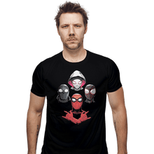 Load image into Gallery viewer, Shirts Fitted Shirts, Mens / Small / Black Arachnid Rhapsody
