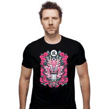 Load image into Gallery viewer, Shirts Fitted Shirts, Mens / Small / Black Dragon Heroes

