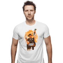 Load image into Gallery viewer, Shirts Fitted Shirts, Mens / Small / White A Fistful Of Ducks
