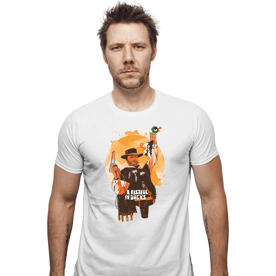 Shirts Fitted Shirts, Mens / Small / White A Fistful Of Ducks