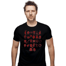 Load image into Gallery viewer, Shirts Fitted Shirts, Mens / Small / Black ABCs Of Horror
