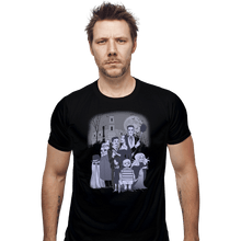 Load image into Gallery viewer, Shirts Fitted Shirts, Mens / Small / Black Family Portrait
